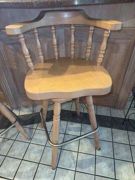(4) Swivel Bar Chairs
