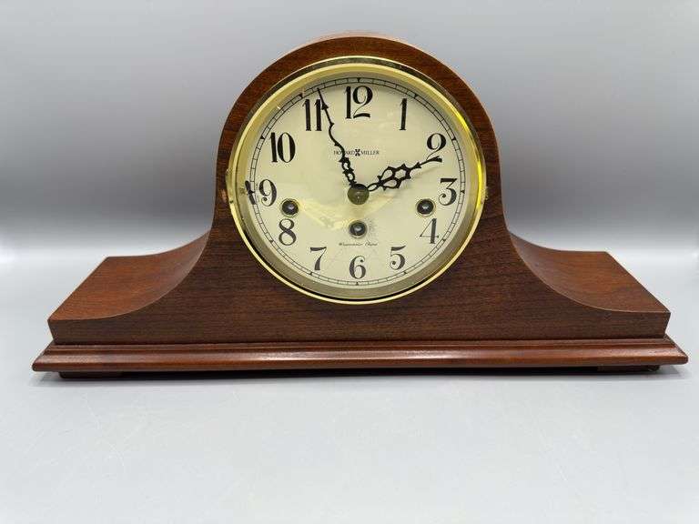 VINTAGE HOWARD MILLER MANTLE CLOCK