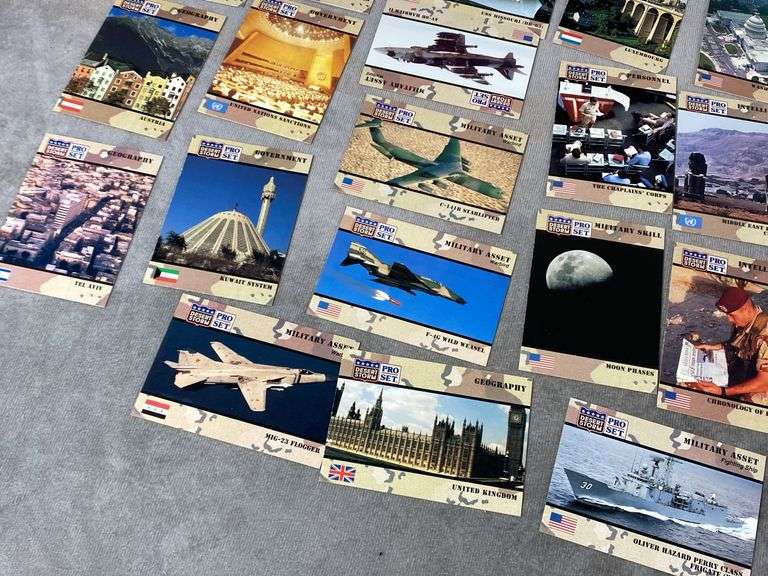 1991 Desert Storm Cards