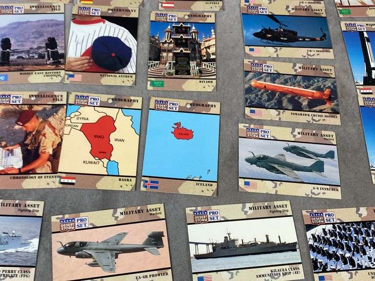 1991 Desert Storm Cards