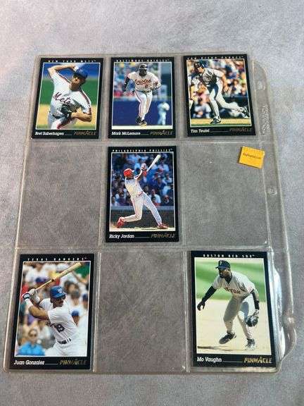 Pinnacle Baseball Cards