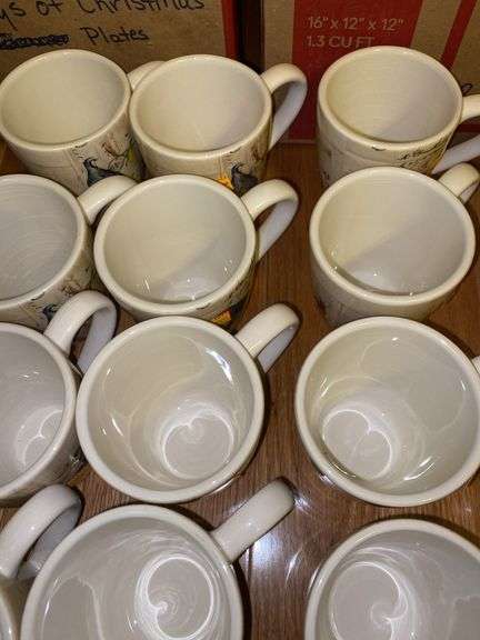 Williams-Sonoma 12 Days of Christmas Mugs