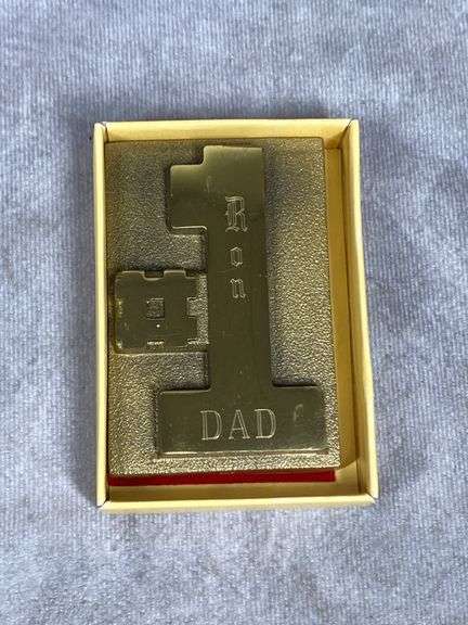 #1 Dad Belt Buckle