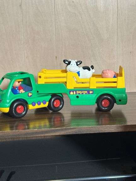 PLAYMATES AIRPLANE, FARM TRUCK