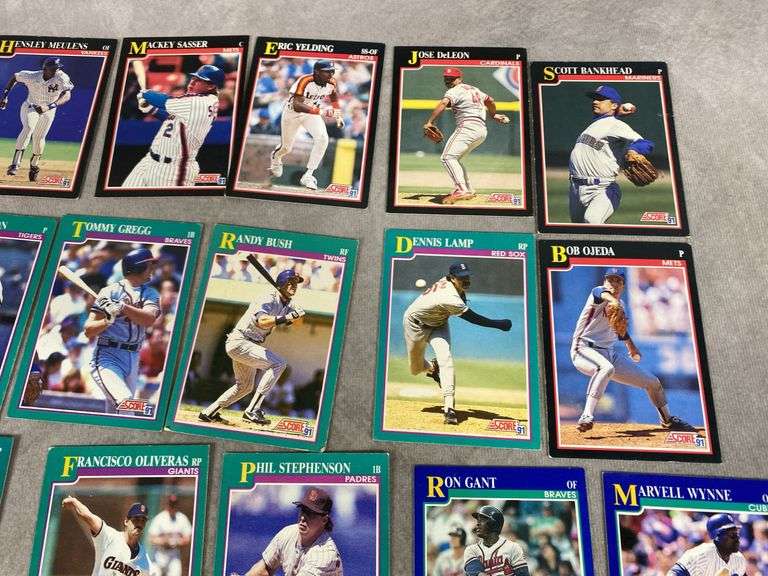 1991 SCORE Baseball Cards