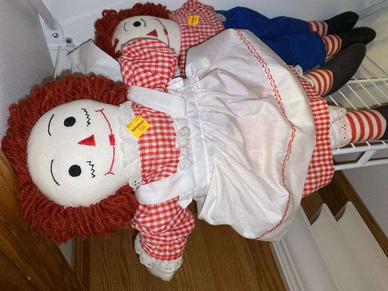 Raggedy Ann and Andy Dolls