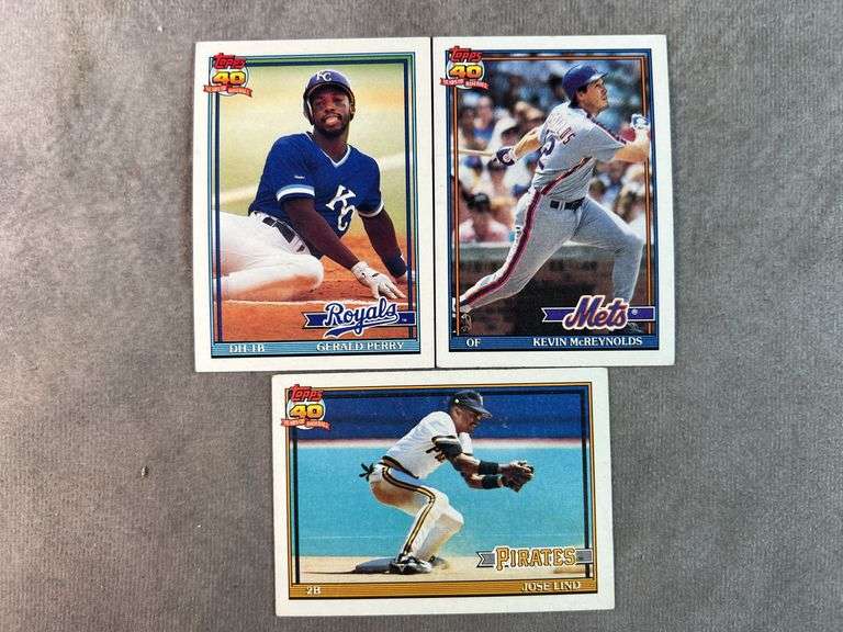 Topps 40 Years of Baseball, Baseball Cards
