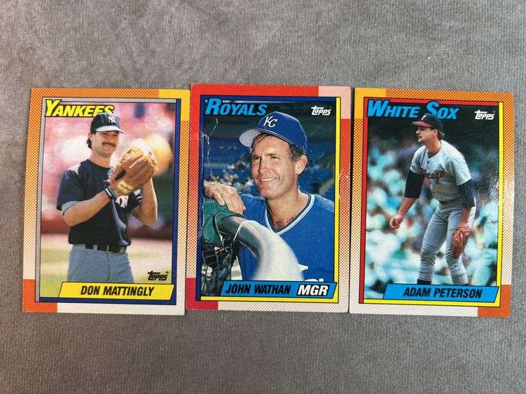 1990 Topps Baseball Cards
