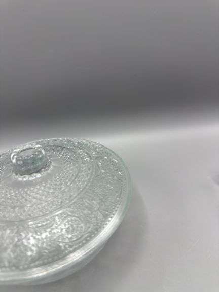 GLASSWARE CANDY JARS