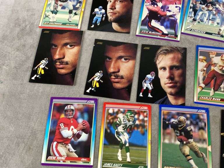SCORE Football Cards