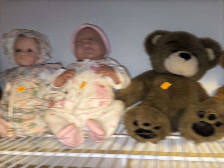Assortment of Dolls and Bears