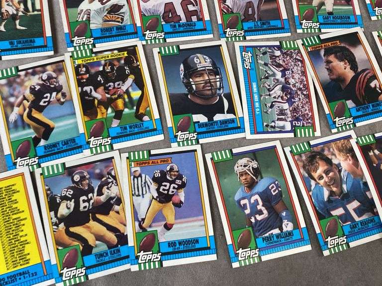 1990 Topps Football Cards