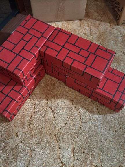 CARDBOARD BUILDING BRICKS