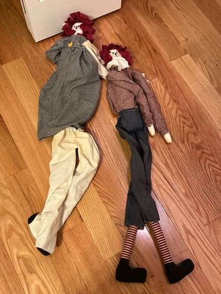 Raggedy Ann and Andy Dolls