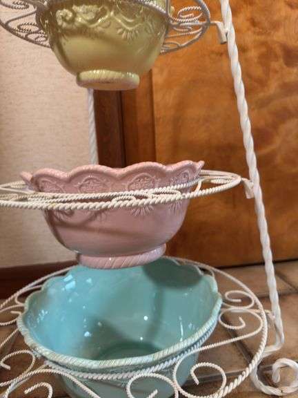 3 TIER SERVING BOWL SET