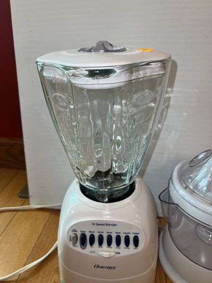 Osterizer GLASS Blender, Black and Decker Juicer, The Pampered Chef Chopper