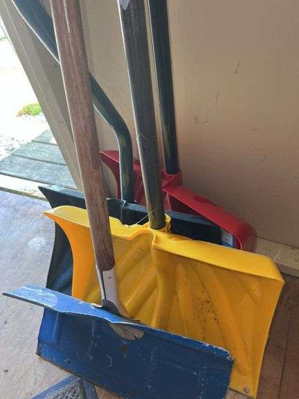 (4) Snow Shovels
