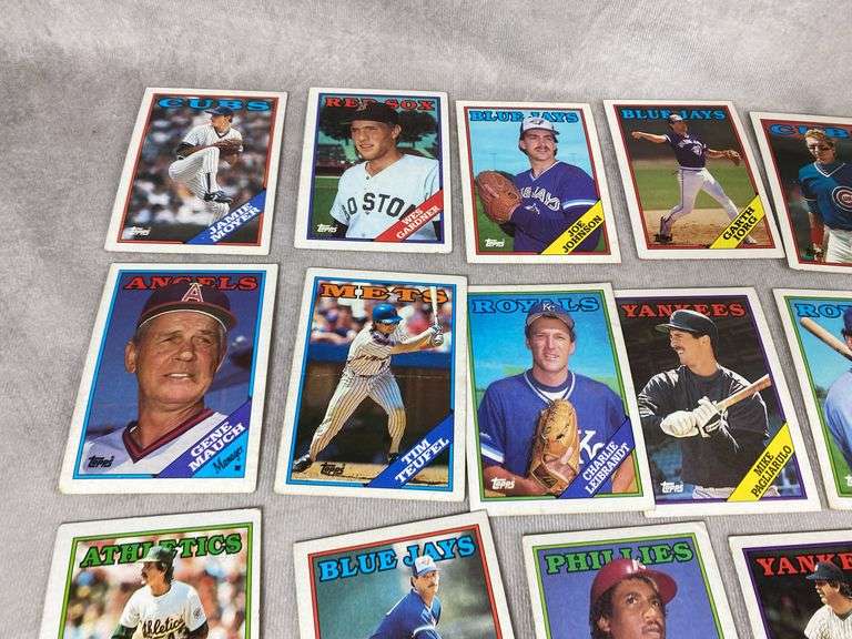 1988 Topps Baseball Cards