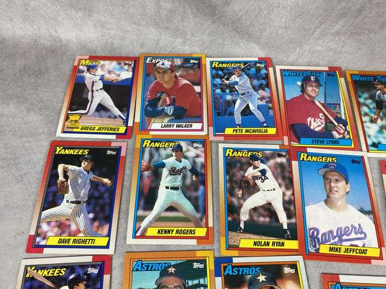 1990 Topps Baseball Cards