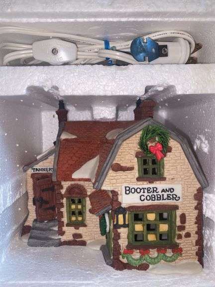 Heritage Village Collection “Beesly Butcher” and “Booter and Cobbler”