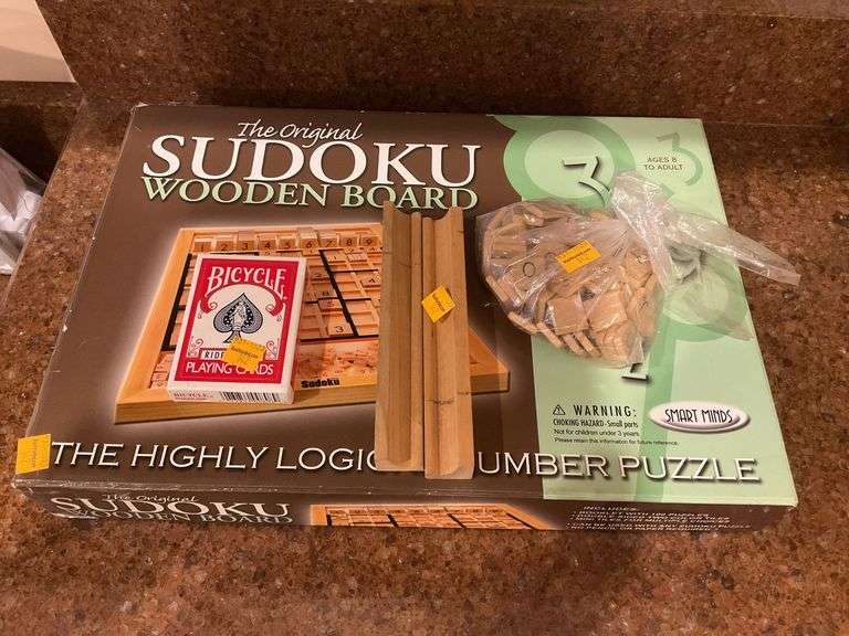 Sudoku Board Game, Playing Cards