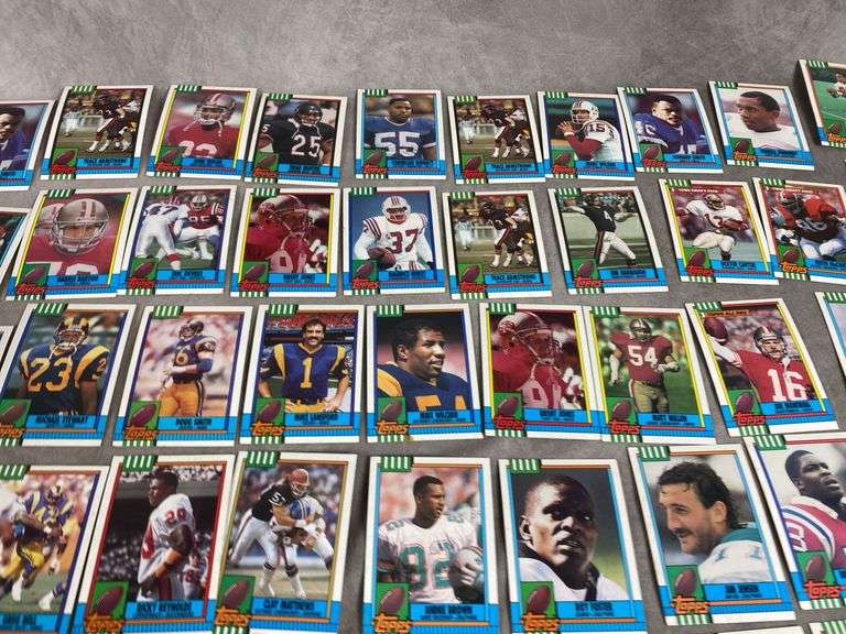 1990 Topps Assorted Football Cards