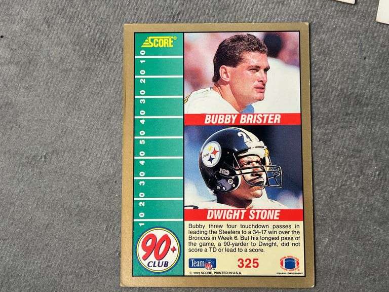 1991 SCORE & Fleer Football Cards