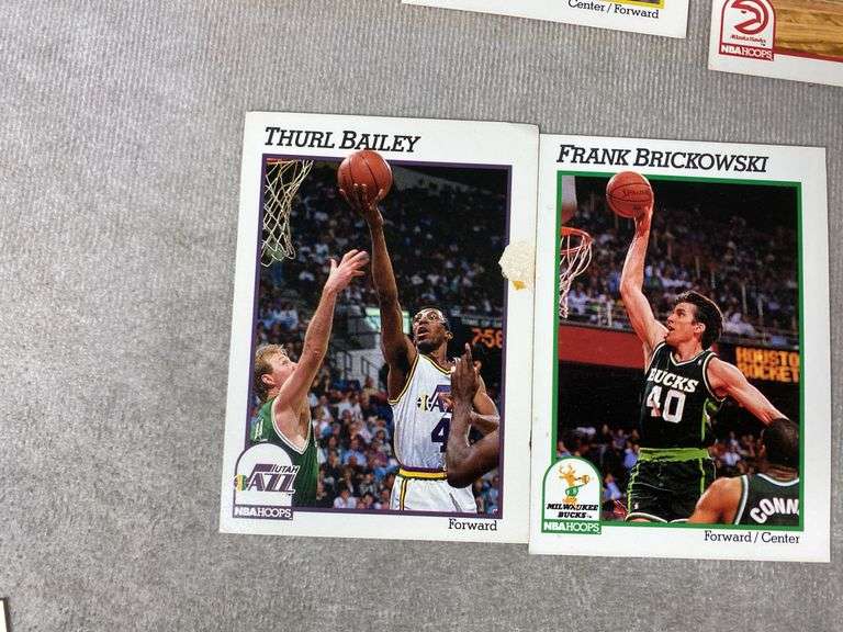 1991 NBA Hoops Basketball Cards