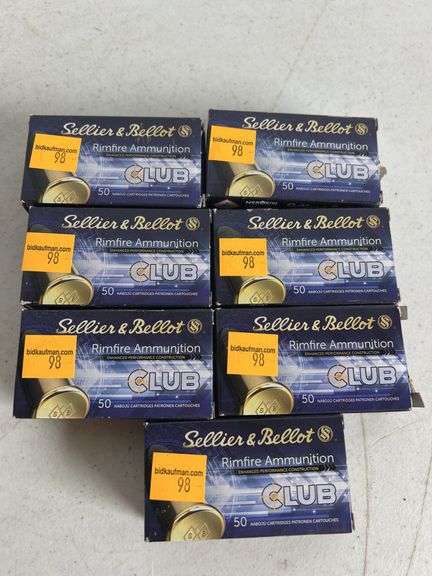 (7) Sellier & Bellot 22LR 40 Grain