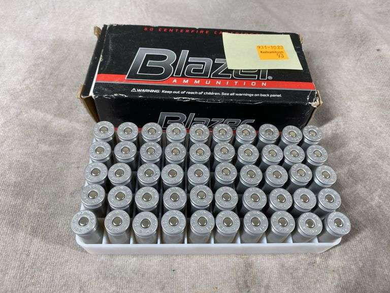 Blazer .45 Auto FMJ, 50 Rounds
