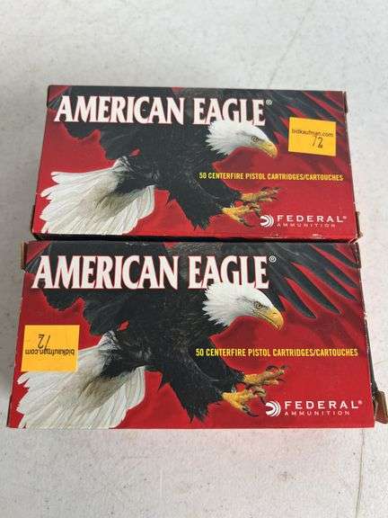 (2) American Eagle 357 Magnum 158 Grain