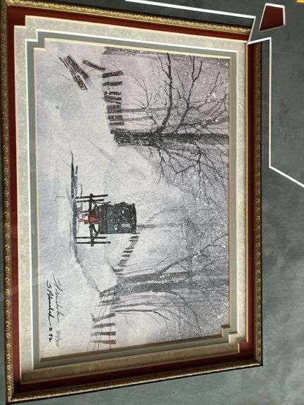Framed Amish Print 719/900