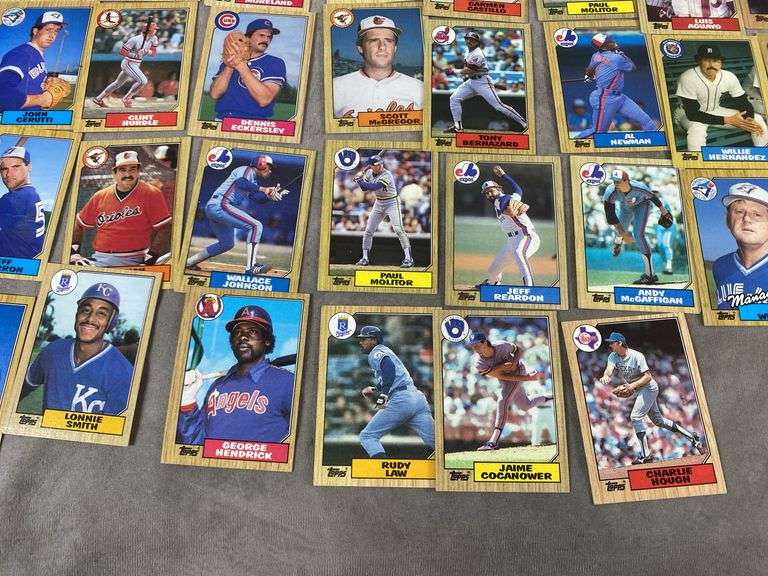 1987 Topps Baseball Cards