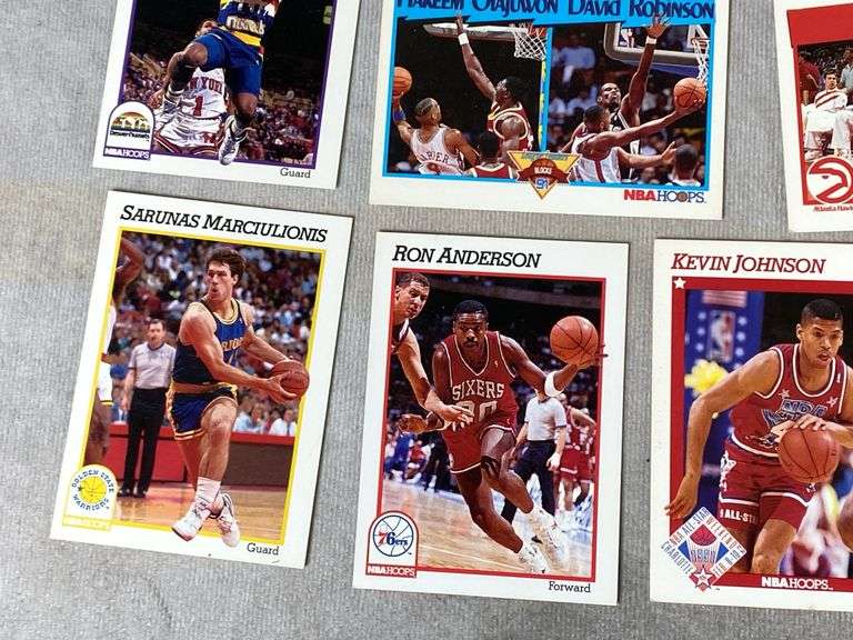 1991 NBA Properties & 1992 Front Row Basketball Cards