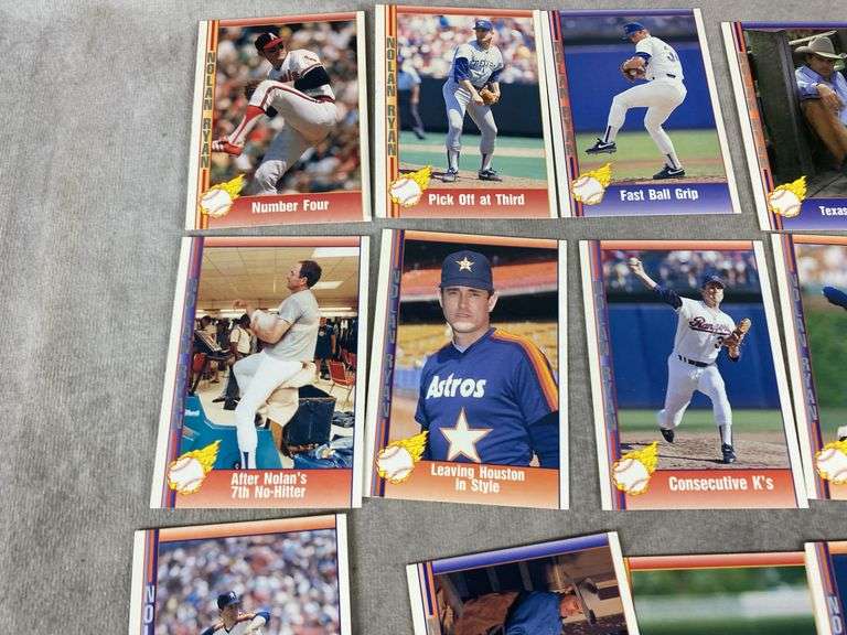 (21) 1991 Nolan Ryan Baseball Cards