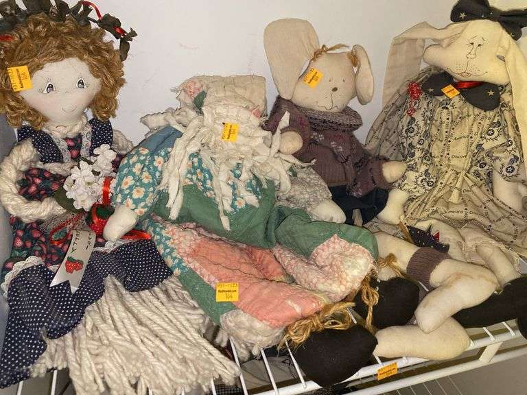 Assortment of Dolls