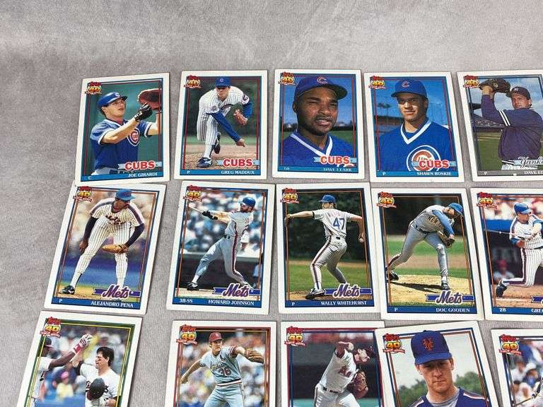 1991 Topps 40 Years of Baseball, Baseball Cards