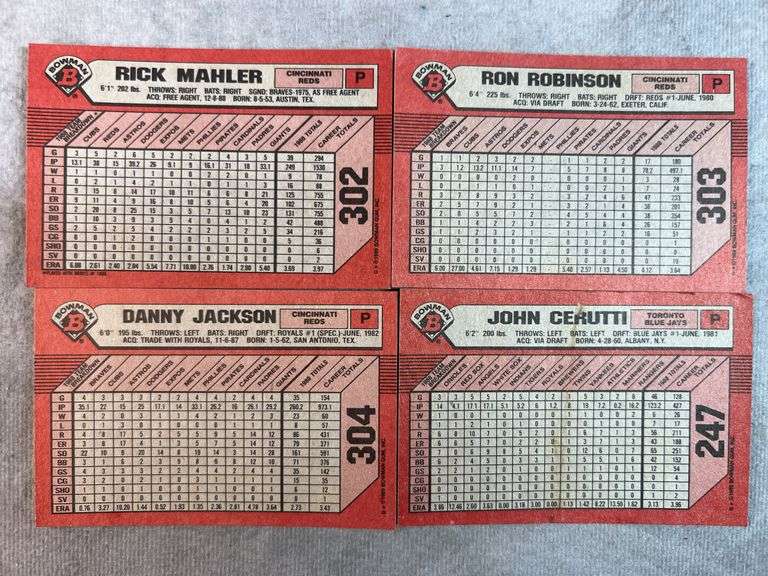 Bowman Baseball Cards