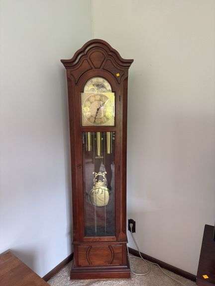 Vintage Colonial Grandfather Clock