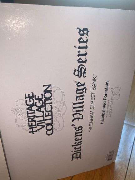 Heritage Village Collection “A Christmas Carol” and “Blenham Street Bank)