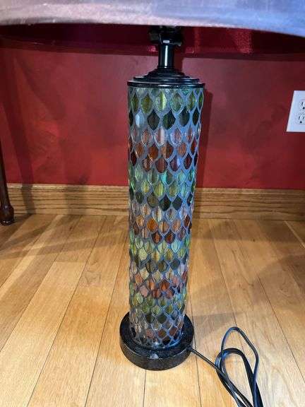 Stained Glass Mosiac Table Lamp