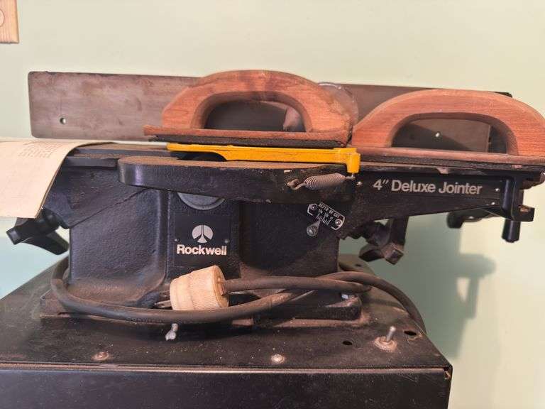 ROCKWELL INTERNATIONAL 4” DELUXE JOINTER
