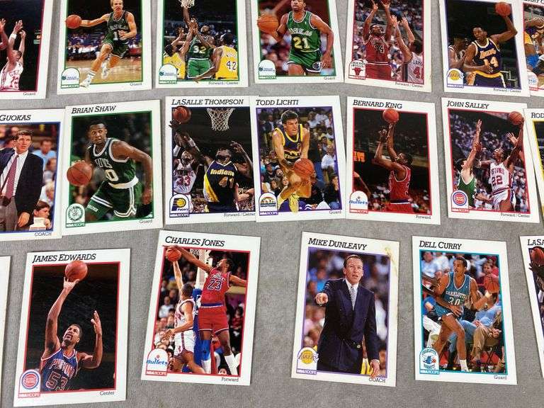 1991 NBA Hoops Basketball Cards