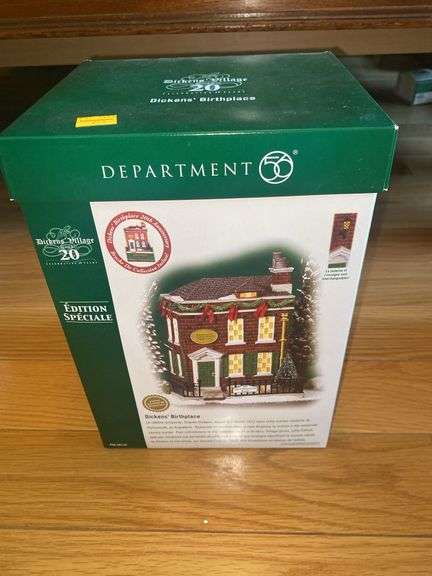 Department 56 “Dickens Birthplace”