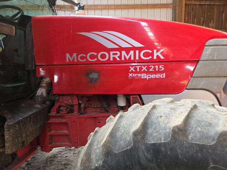 McCormick XTX 215 cab tractor