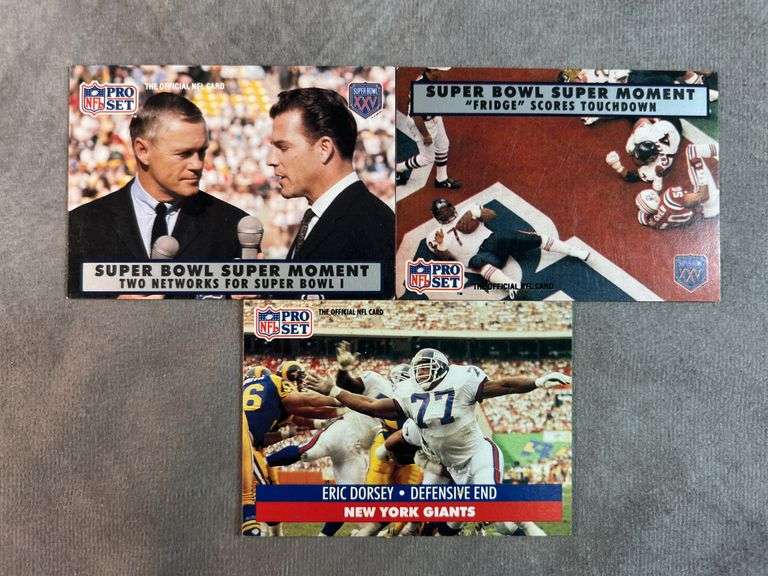 1990 NFL Pro Set Football Cards