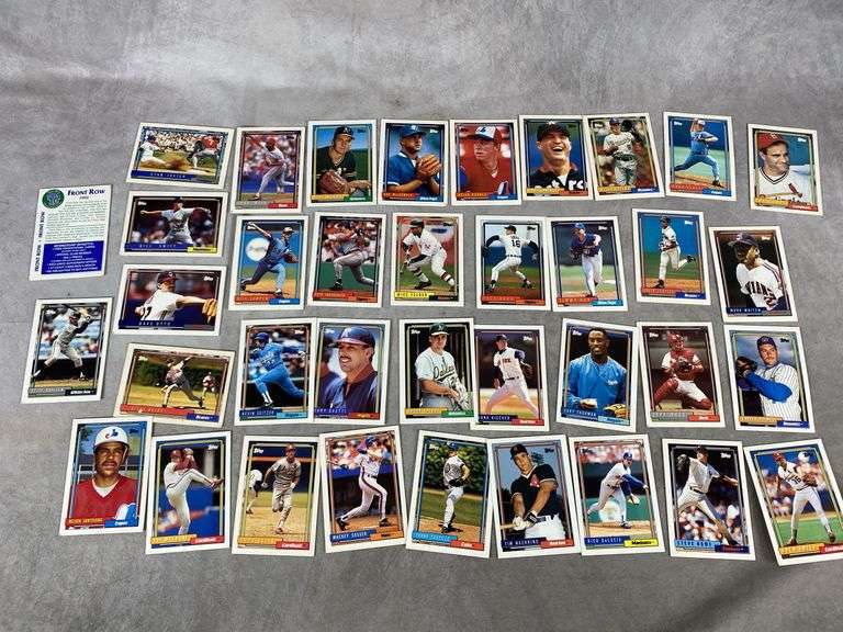 1992 Topps Baseball Cards