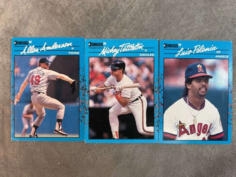 1990 Donruss Baseball Cards