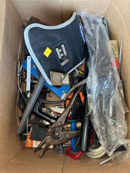 Box of Assorted Tools