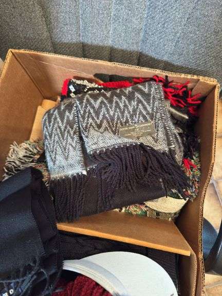 SCARVES, CAPS, STOCKING CAPS, GLOVES